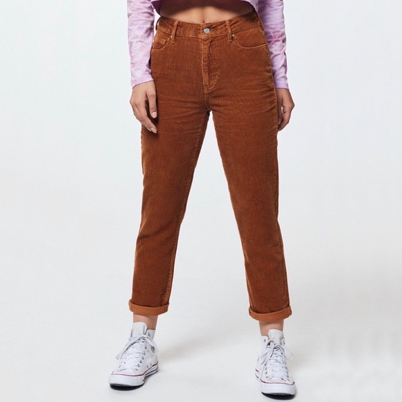 PacSun | Pants u0026 Jumpsuits | Pacsun Spice Corduroy Mom Jeans Size 22 Fits  Like 23 | Poshmark